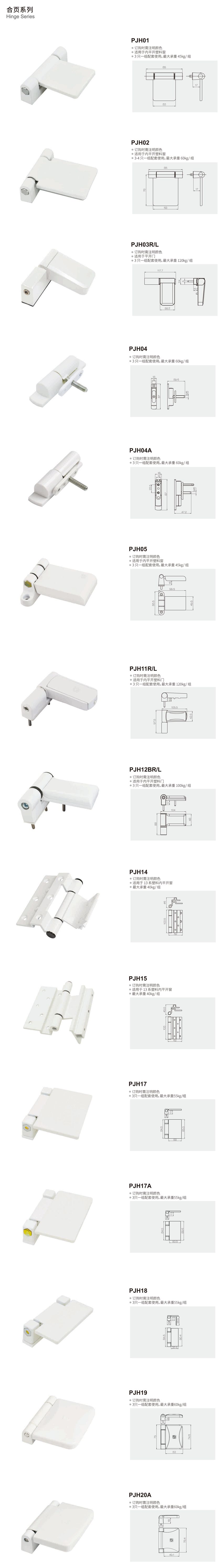 塑鋼（gāng）門（mén）窗合（hé）頁（yè）