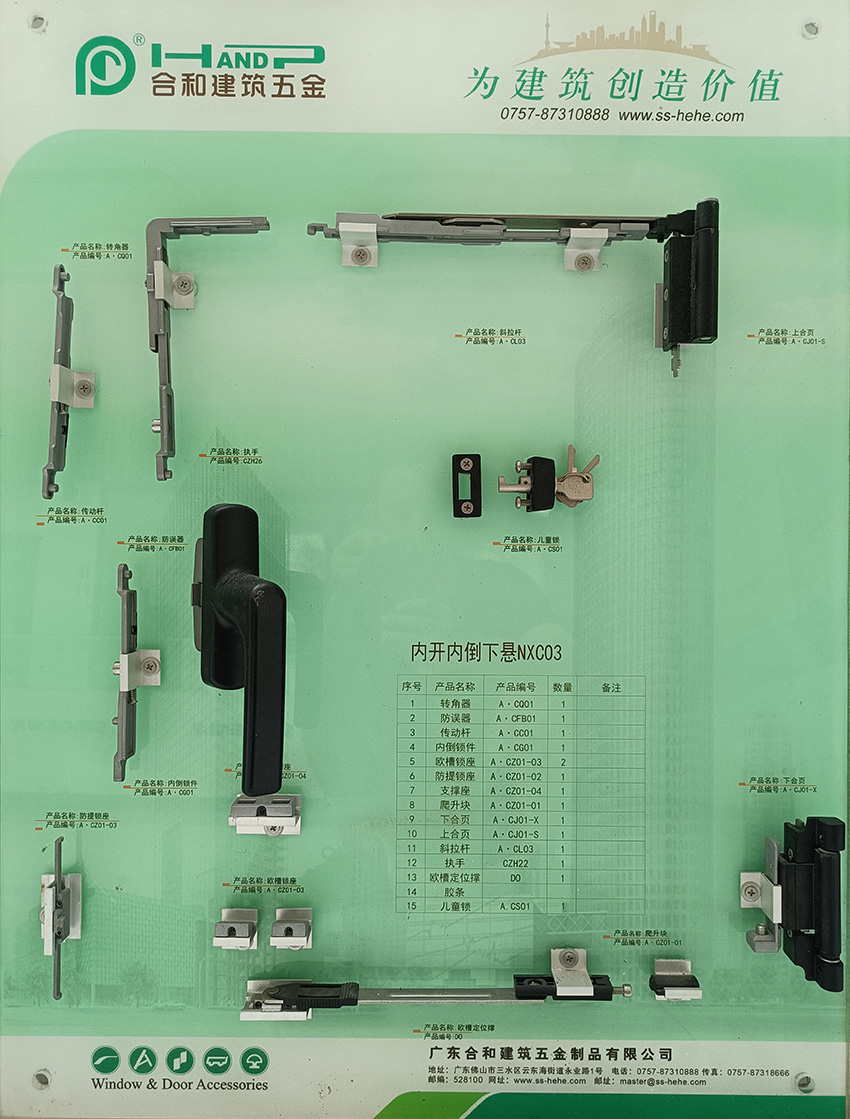 內開內倒五金（jīn）配件